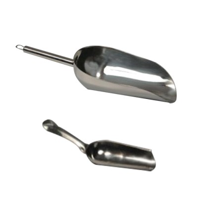 Laboratory Scoops with Handles, Stainless Steel